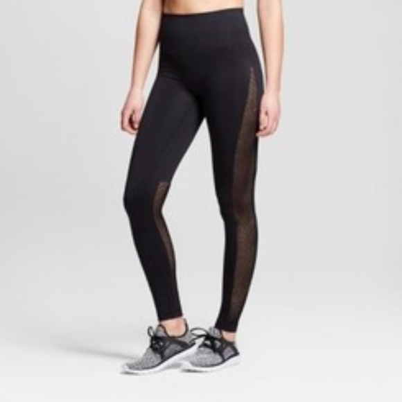 JoyLab Pants - Women's Seamless 7/8 High Waist Laser Cut Leggings